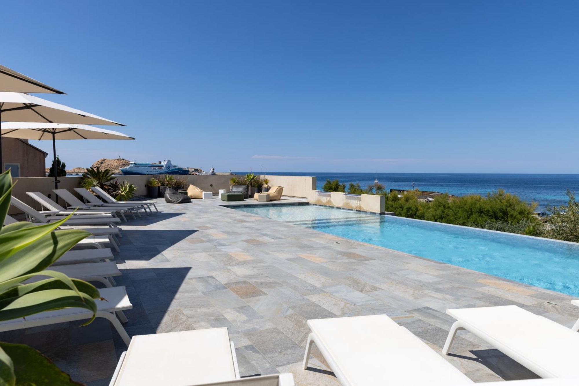Residence Saletta Mare LʼÎle-Rousse Eksteriør billede