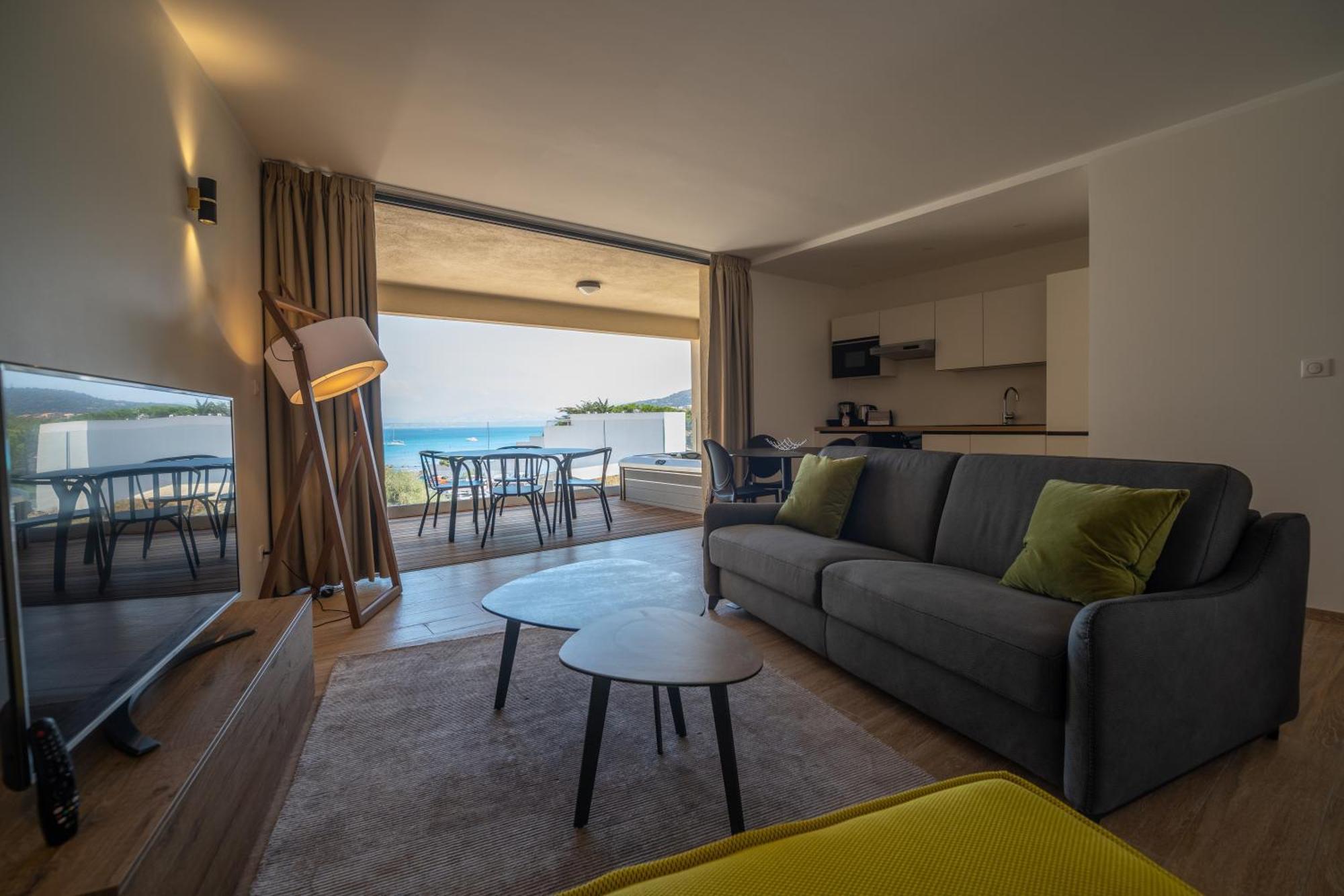 Residence Saletta Mare LʼÎle-Rousse Eksteriør billede